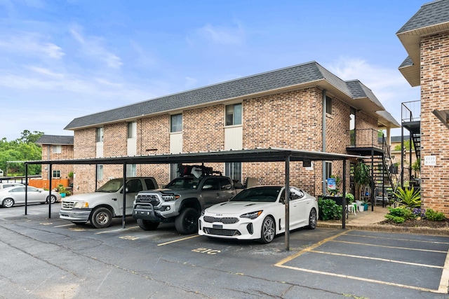 1121 Twin Pts Unit 1121C, Hot Springs, AR 71913 - view of partially covered parking lot