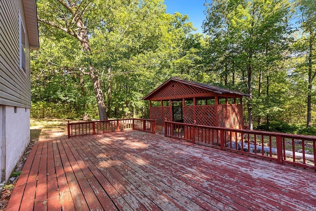 7606 Westwood Ave, Little Rock, AR 72204 - view of deck