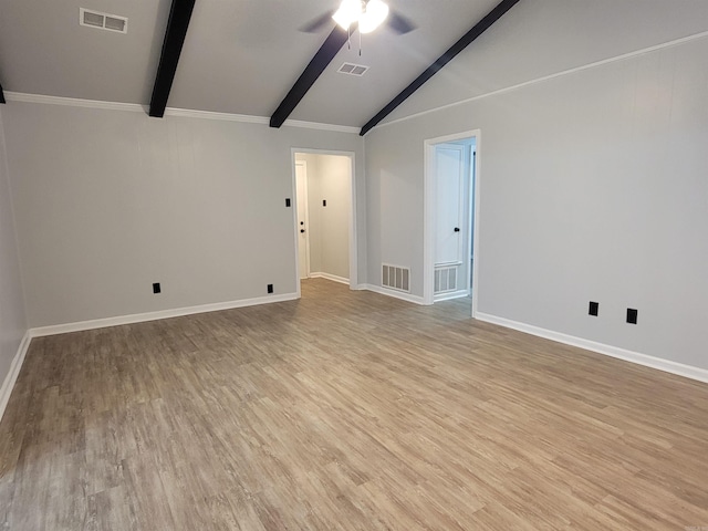 1907 Sunset, Pine Bluff, AR 71603 - unfurnished room with light wood finished floors, ceiling fan, and baseboards