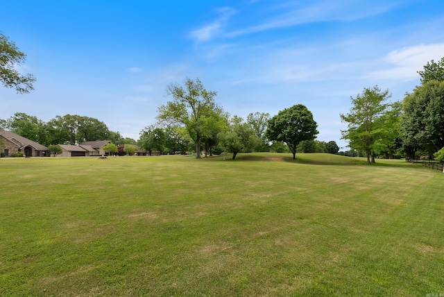 852 Rock Ledge Rd, Heber Springs, AR 72543 - view of grassy yard