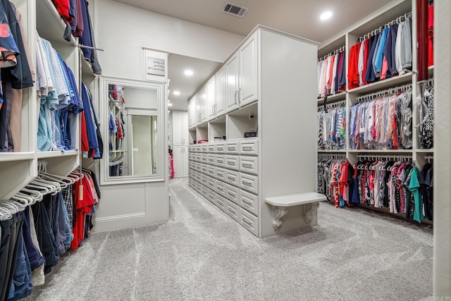 12 Darro Way, Hot Springs Village, AR 71909 - walk in closet featuring carpet