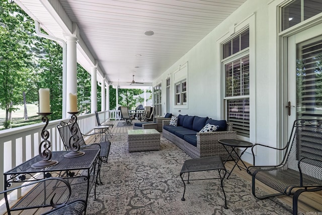 12 Darro Way, Hot Springs Village, AR 71909 - view of patio / terrace with an outdoor living space and outdoor dining space