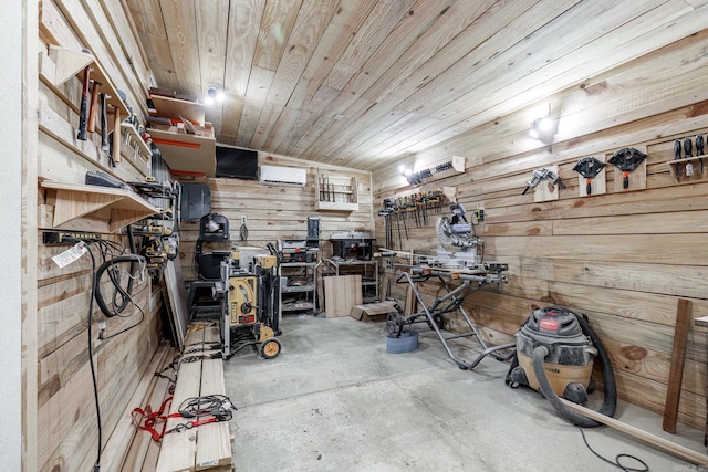 12 Darro Way, Hot Springs Village, AR 71909 - storage room featuring a wall mounted AC
