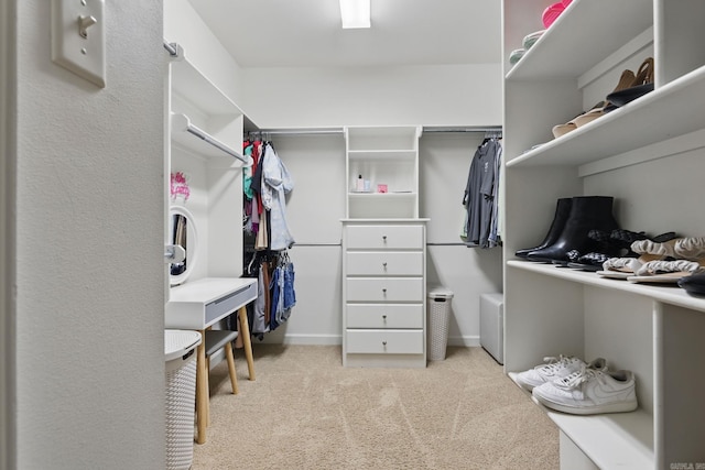 15 Challain Cv, Little Rock, AR 72223 - walk in closet featuring light colored carpet