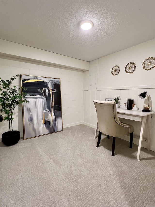 506 W Clinton St, Heber Springs, AR 72543 - carpeted office with a textured ceiling