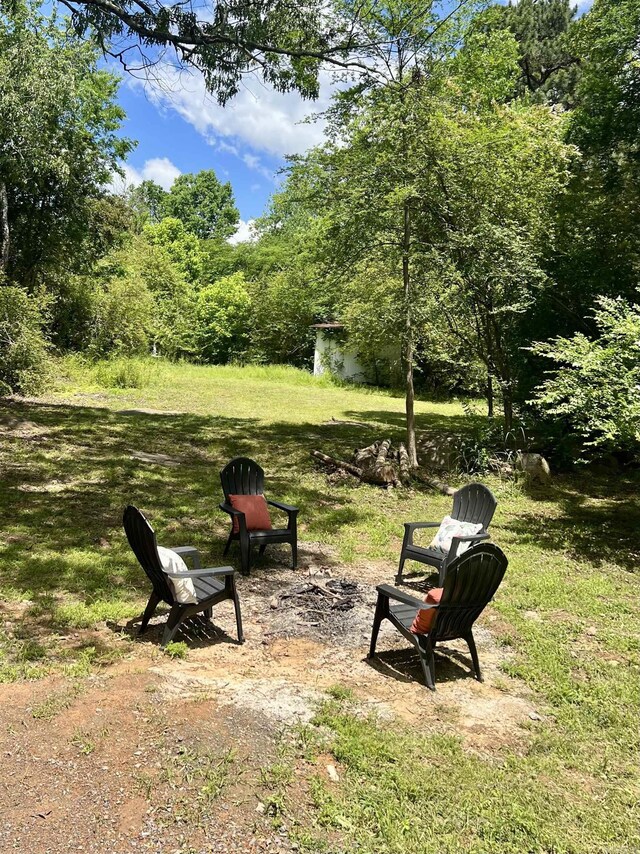 506 W Clinton St, Heber Springs, AR 72543 - view of yard