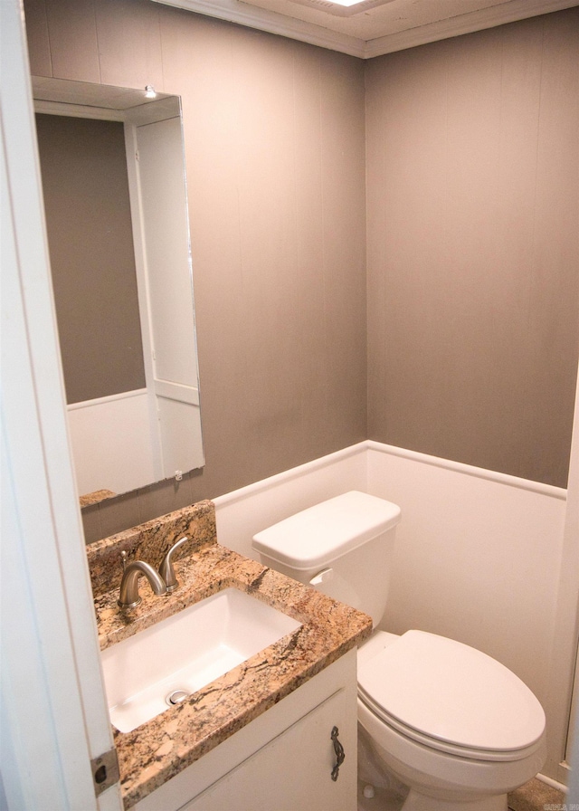 510 Frances, Magnolia, AR 71753 - bathroom featuring vanity and toilet