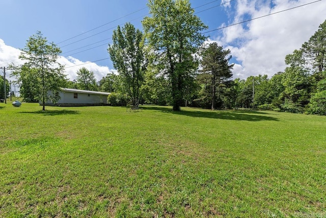 135 Cress Ln, Clinton, AR 72031 - view of grassy yard