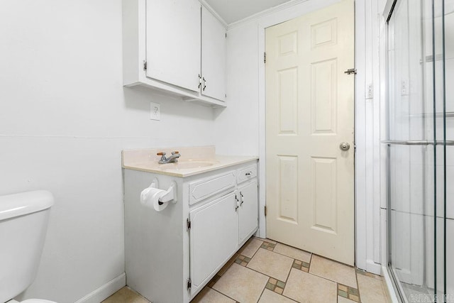 135 Cress Ln, Clinton, AR 72031 - bathroom featuring vanity and toilet