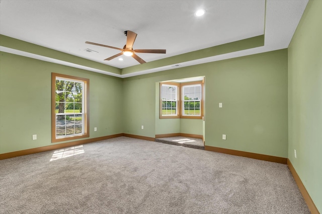 17259 Reynolds Rd, Harrisburg, AR 72432 - carpeted spare room featuring ceiling fan and baseboards