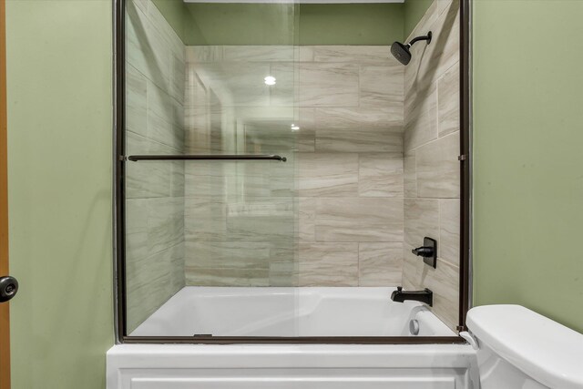17259 Reynolds Rd, Harrisburg, AR 72432 - bathroom with toilet and shower / bathtub combination
