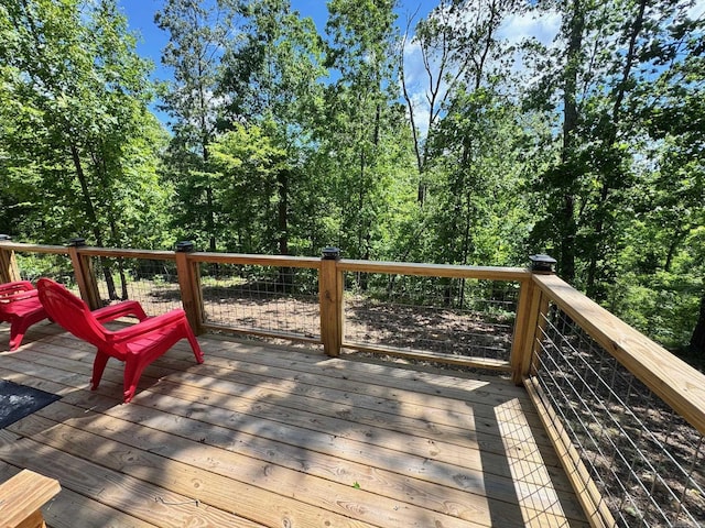 948 Sunny Slope Rd, Edgemont, AR 72044 - view of deck