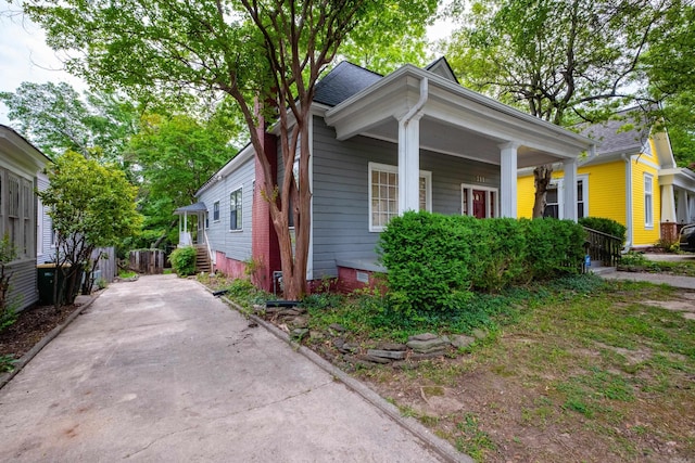 111 Thayer St, Little Rock, AR 72205 - view of shotgun-style home