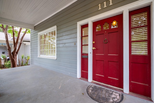 111 Thayer St, Little Rock, AR 72205 - property entrance featuring covered porch