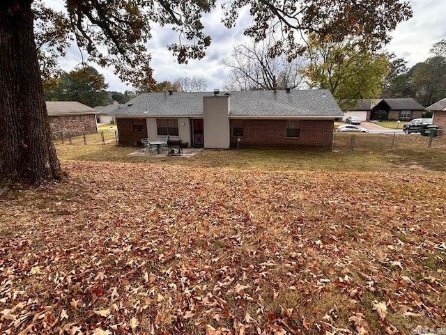9314 Timber Valley Rd, Little Rock, AR 72204 - back of house with a patio area and brick siding