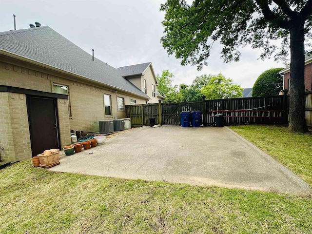 126 Manitou Dr, Maumelle, AR 72113 - view of patio featuring central AC unit