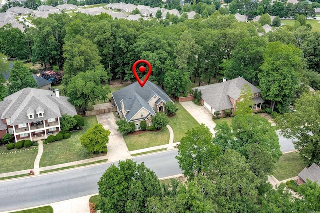 126 Manitou Dr, Maumelle, AR 72113 - aerial view of residential area
