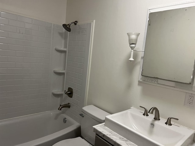 1302 Collins Dr, Pine Bluff, AR 71601 - full bath featuring a sink, toilet, and  shower combination