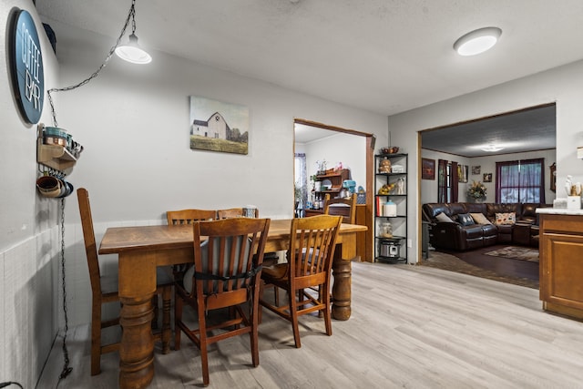 106 Gareth Ct, Hot Springs National Park, AR 71913 - dining space with light wood-type flooring