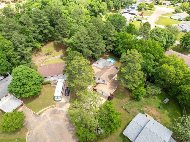 106 Gareth Ct, Hot Springs National Park, AR 71913 - aerial view of property and surrounding area with nearby suburban area