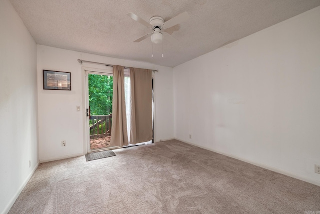 26 Destino Way, Hot Springs Village, AR 71909 - carpeted spare room featuring a textured ceiling and a ceiling fan