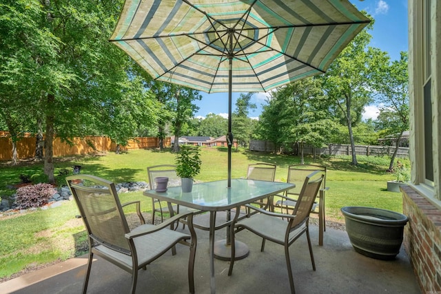 253 High Meadow Loop, Hot Springs, AR 71901 - view of patio / terrace featuring outdoor dining area