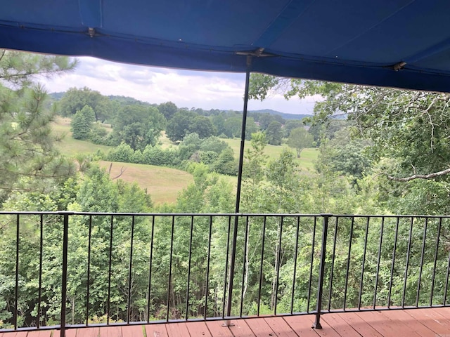 501 Belvedere Dr Unit C-1, Hot Springs, AR 71901 - view of balcony
