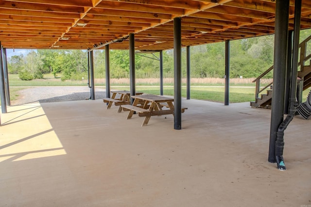 135 Serenity Loop, Glenwood, AR 71943 - view of property's community with a patio area and stairway