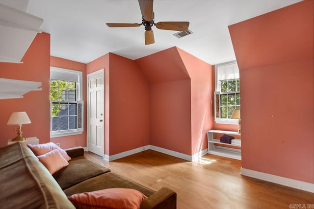 2424 N Fillmore St, Little Rock, AR 72207 - bonus room featuring wood finished floors, ceiling fan, and baseboards