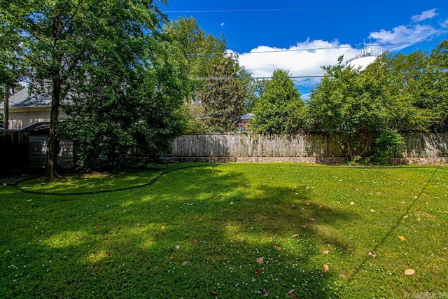 2424 N Fillmore St, Little Rock, AR 72207 - view of yard