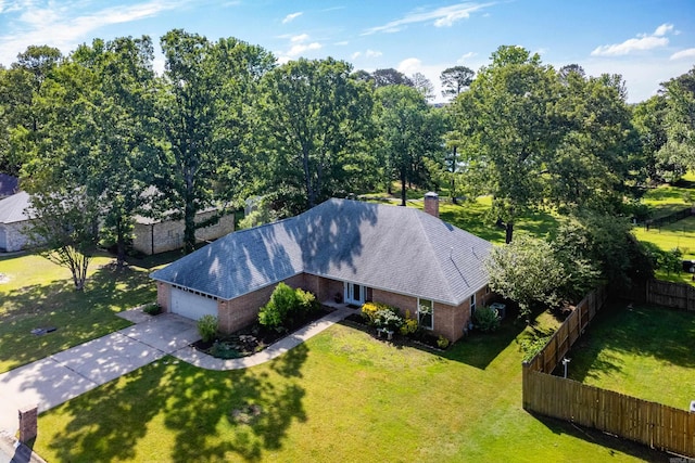 11 Blue Mountain Dr, Maumelle, AR 72113 - aerial view of property and surrounding area with a tree filled landscape
