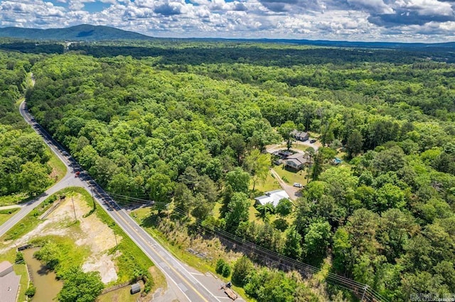 4915 Albert Pike Rd, Hot Springs, AR 71913 - bird's eye view of a heavily wooded area