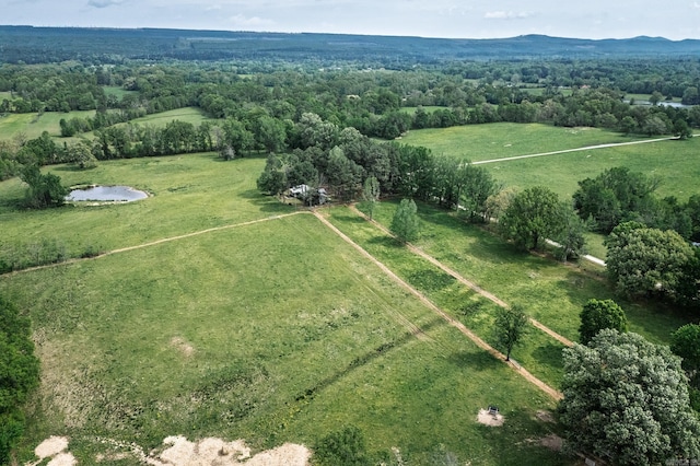 view of rural area featuring property boundaries highlighted