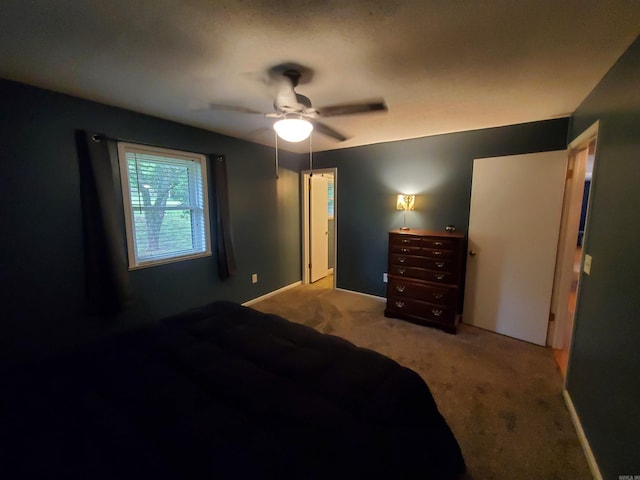 800 Hilltop Dr, Piggott, AR 72454 - bedroom featuring carpet floors and ceiling fan