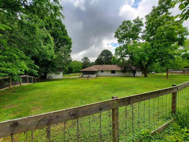 800 Hilltop Dr, Piggott, AR 72454 - view of yard