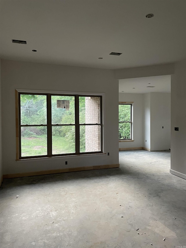 25 Mountain Grove Rd, Greenbrier, AR 72058 - empty room with concrete flooring and baseboards