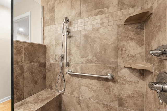 8 Cannon Ct, Little Rock, AR 72212 - bathroom view of a tile shower