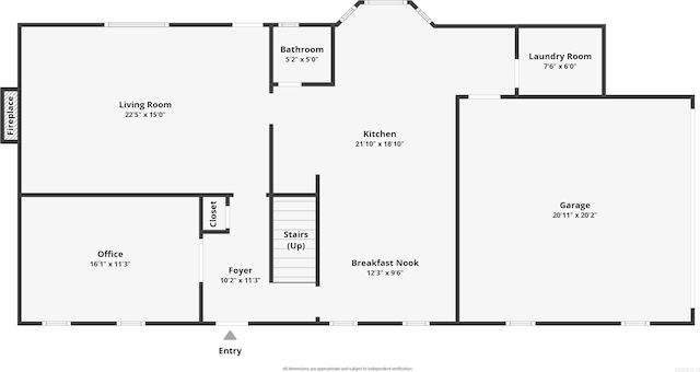 8 Cannon Ct, Little Rock, AR 72212 - room layout