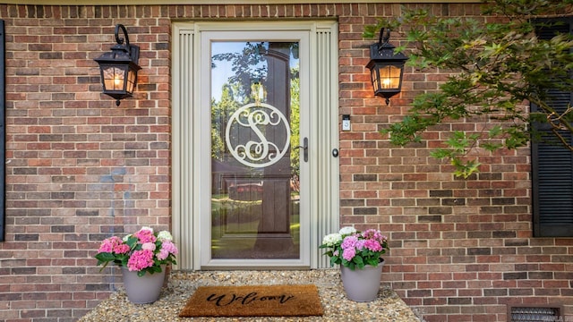 8 Cannon Ct, Little Rock, AR 72212 - property entrance featuring brick siding