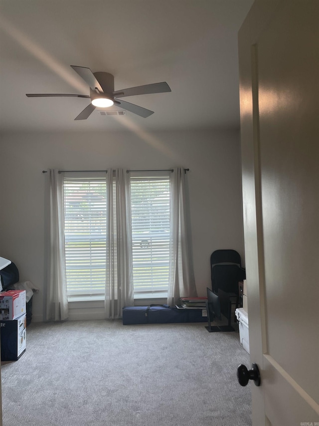 2009 Berkshire Dr, Benton, AR 72019 - unfurnished room with carpet floors and a ceiling fan