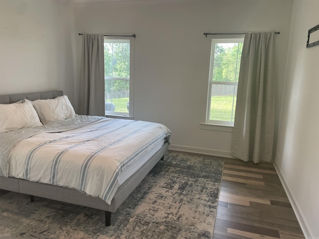 2009 Berkshire Dr, Benton, AR 72019 - bedroom with wood finished floors and baseboards