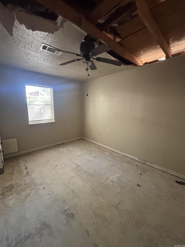 2015 Singleton Ct, Little Rock, AR 72204 - empty room with ceiling fan and baseboards