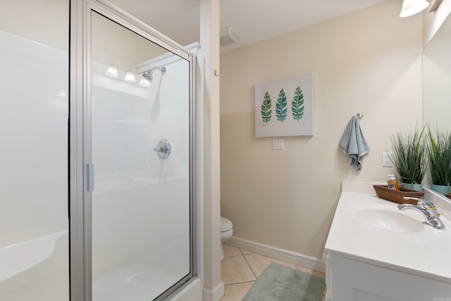 110 Jamison Ln, Hot Springs, AR 71913 - full bath featuring tile patterned flooring, a stall shower, and vanity