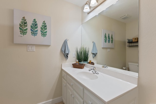 110 Jamison Ln, Hot Springs, AR 71913 - bathroom with vanity and toilet