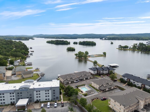 110 Jamison Ln, Hot Springs, AR 71913 - drone / aerial view of a large body of water