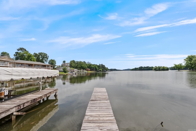 110 Jamison Ln, Hot Springs, AR 71913 - dock with a water view