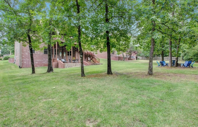 32 Bronte Ct, Little Rock, AR 72223 - view of yard