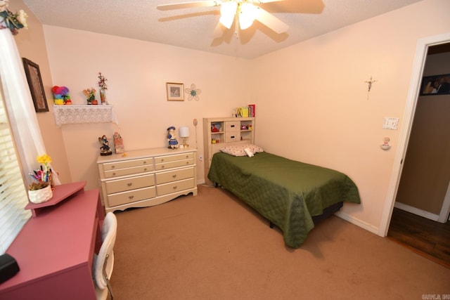 22 Primrose Ln, Greenbrier, AR 72058 - carpeted bedroom featuring ceiling fan