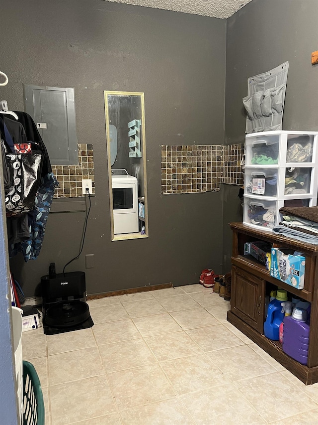 911 Apple Rd, Bonnerdale, AR 71933 - storage featuring electric panel and washer / clothes dryer