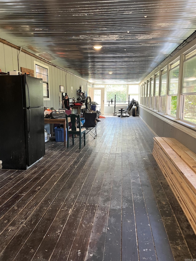 911 Apple Rd, Bonnerdale, AR 71933 - miscellaneous room featuring hardwood / wood-style flooring